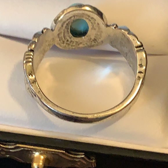 COPY - Size 8.5 Turquoise ring - Picture 4 of 4